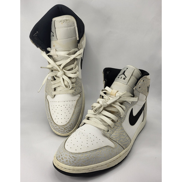 Nike Air Jordan 1 Retro High White Elephant 839115-106 Men's